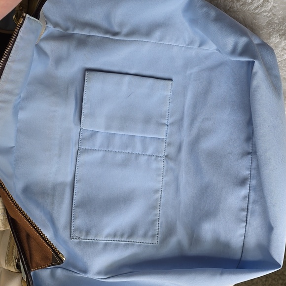 Coach Hamptons OP ART Scarf Print, Suede And Leather Tote C06M - 10116 Vintage - Picture 15 of 17